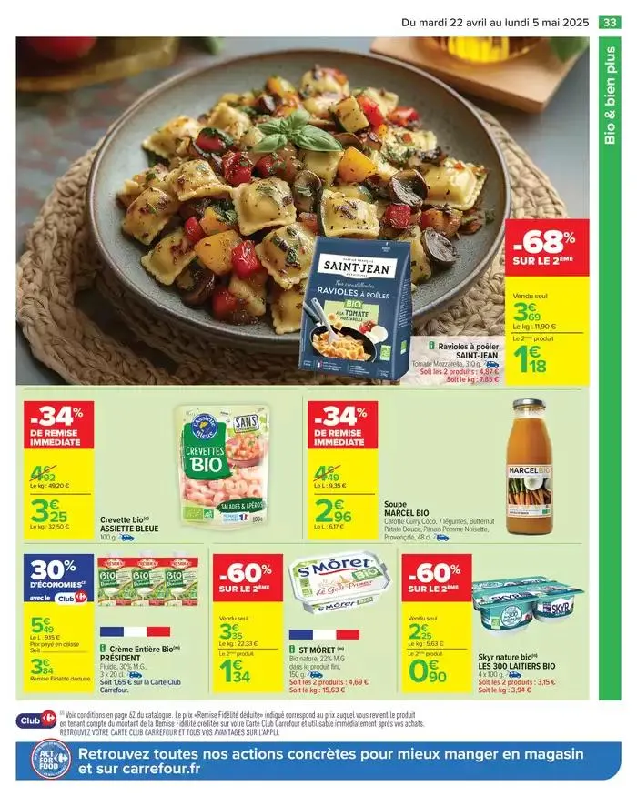 -50% SUR LE 2ÈME SUR TOUT JOKER du 22 avril au 5 mai 2025 - Catalogue page 35