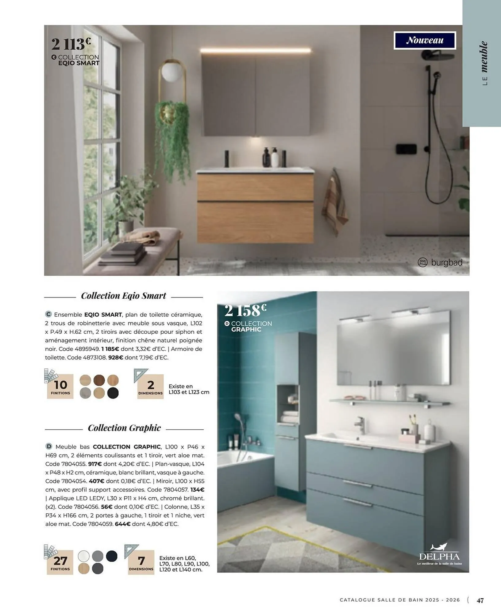 Catalogue Cedeo du 3 juin au 31 décembre 2025 - Catalogue page 47