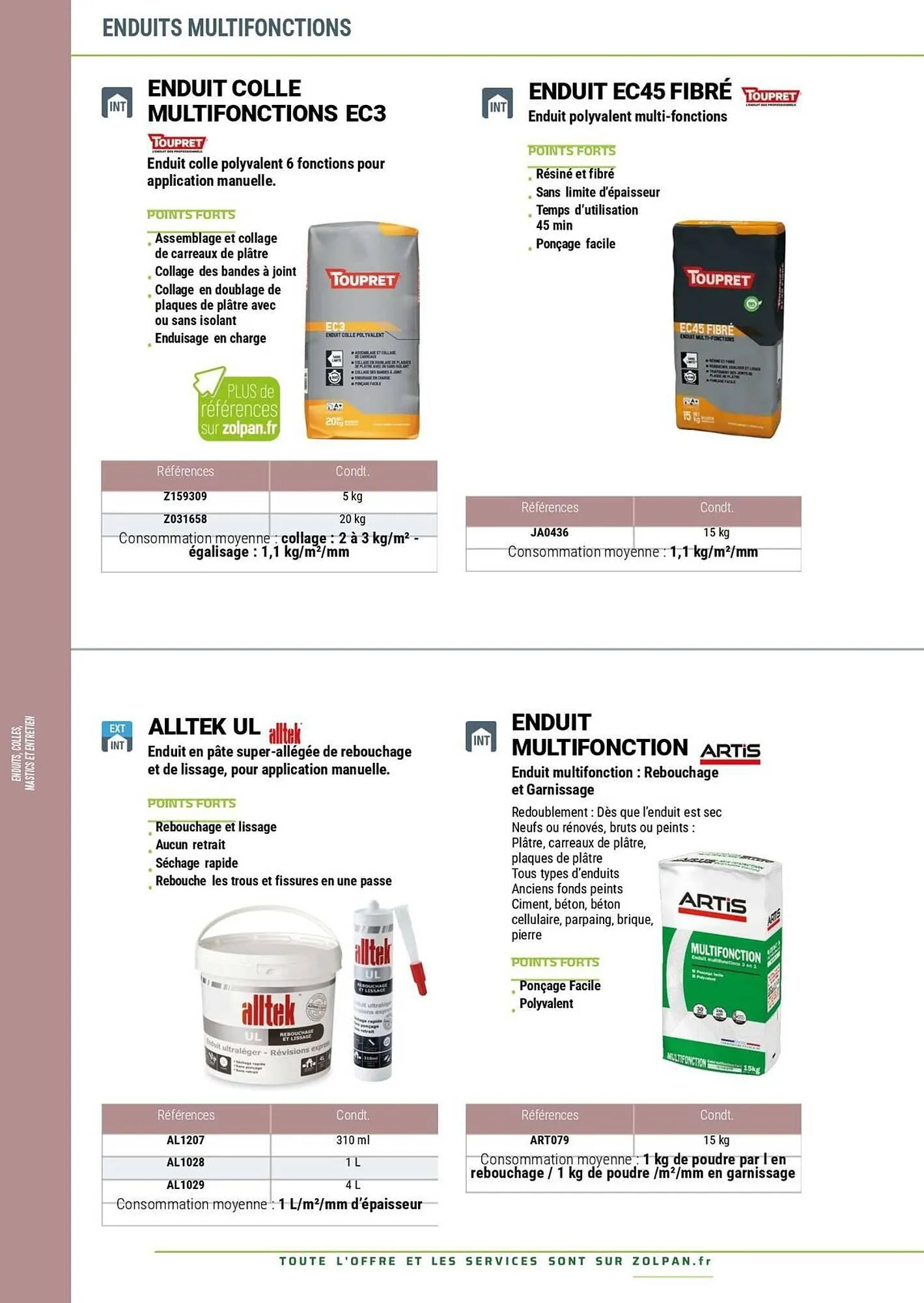 Catalogue Zolpan du 13 janvier au 31 décembre 2025 - Catalogue page 176