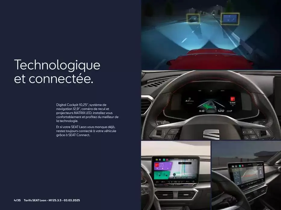 SEAT Leon 5 portes du 5 mars au 5 mars 2026 - Catalogue page 4