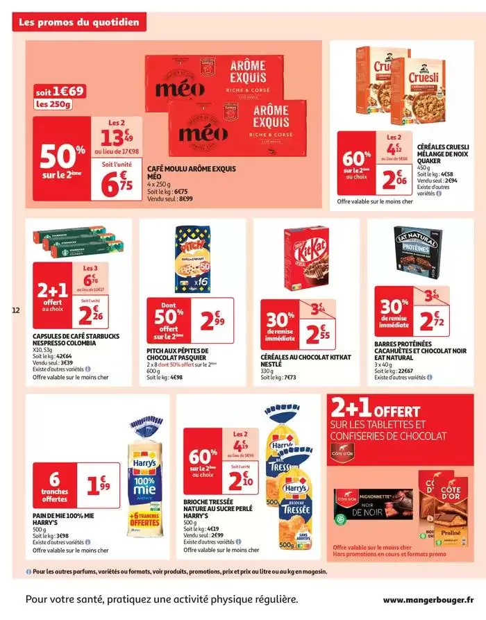 Les prix bas qui font du bien au quotidien du 1 avril au 6 avril 2025 - Catalogue page 12