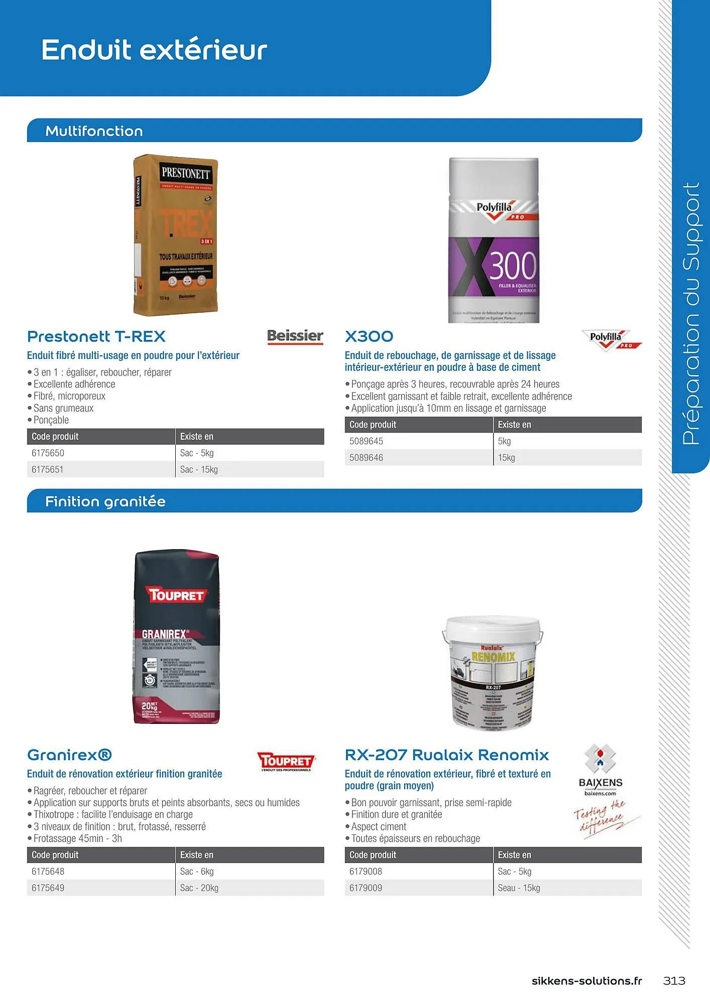 Catalogue Sikkens Solution du 8 janvier au 28 décembre 2025 - Catalogue page 313