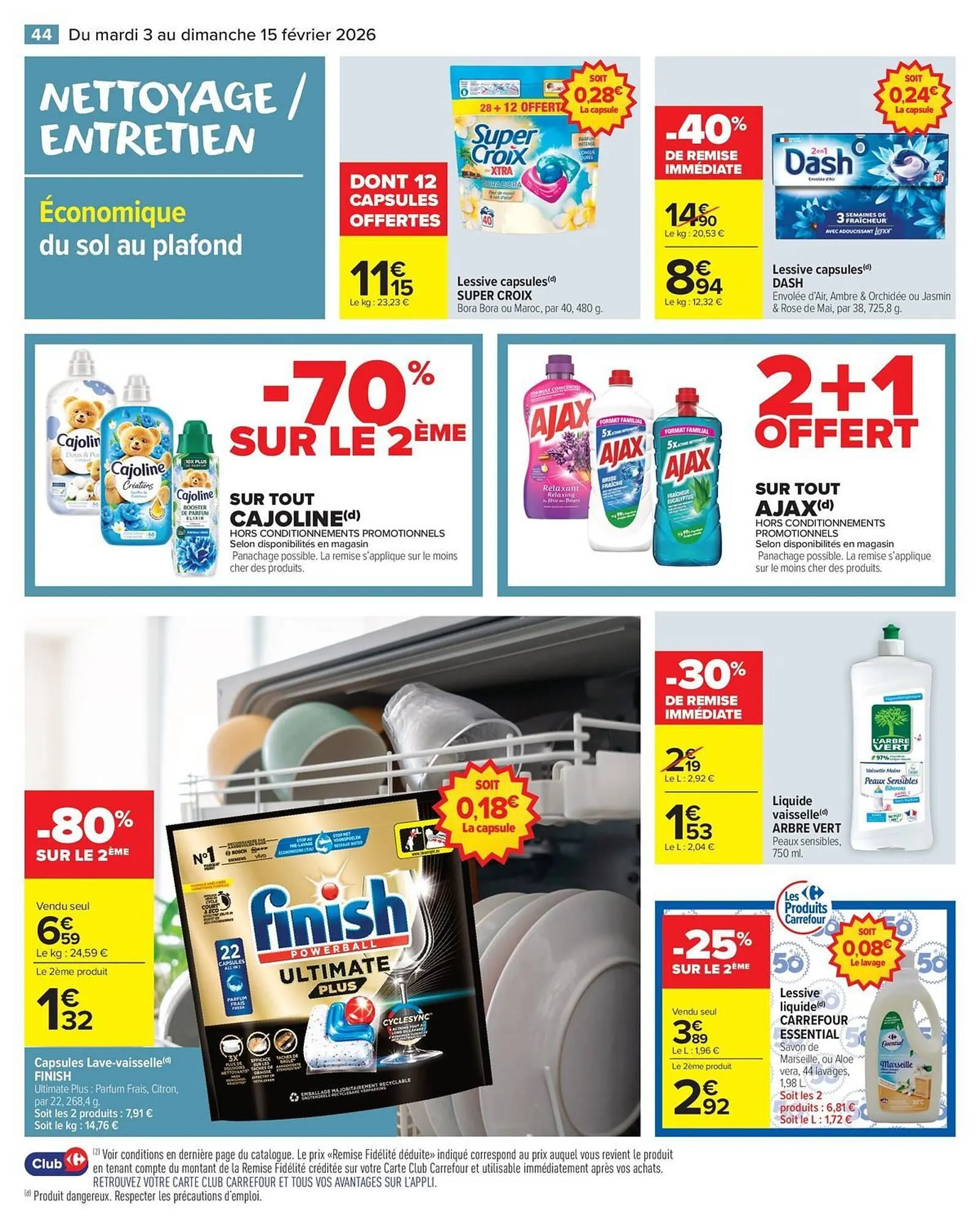 Catalogue Carrefour Market du 3 février au 15 février 2026 - Catalogue page 46