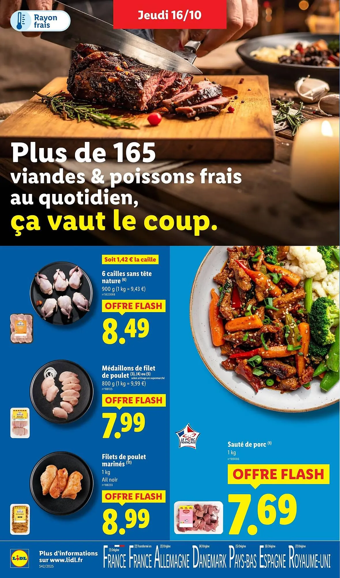 Catalogue Lidl du 16 octobre au 22 octobre 2025 - Catalogue page 6