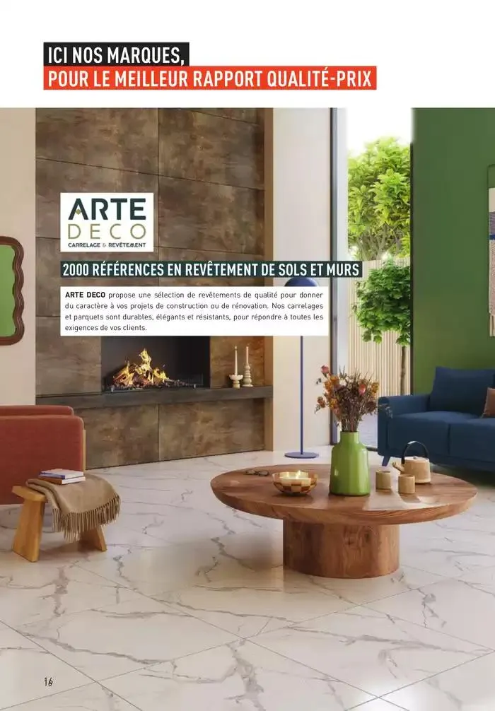 Matériaux 2025 du 1 janvier au 31 décembre 2025 - Catalogue page 16