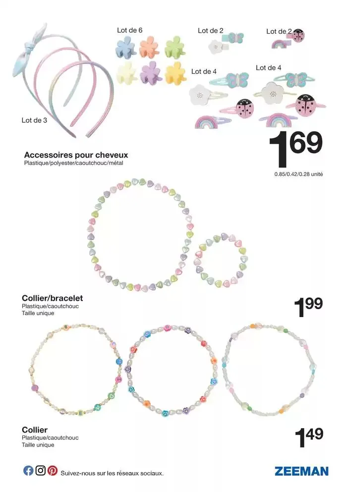 Vous aussi, vous adorez notre nouvelle collection enfant ? du 28 mars au 4 avril 2025 - Catalogue page 11