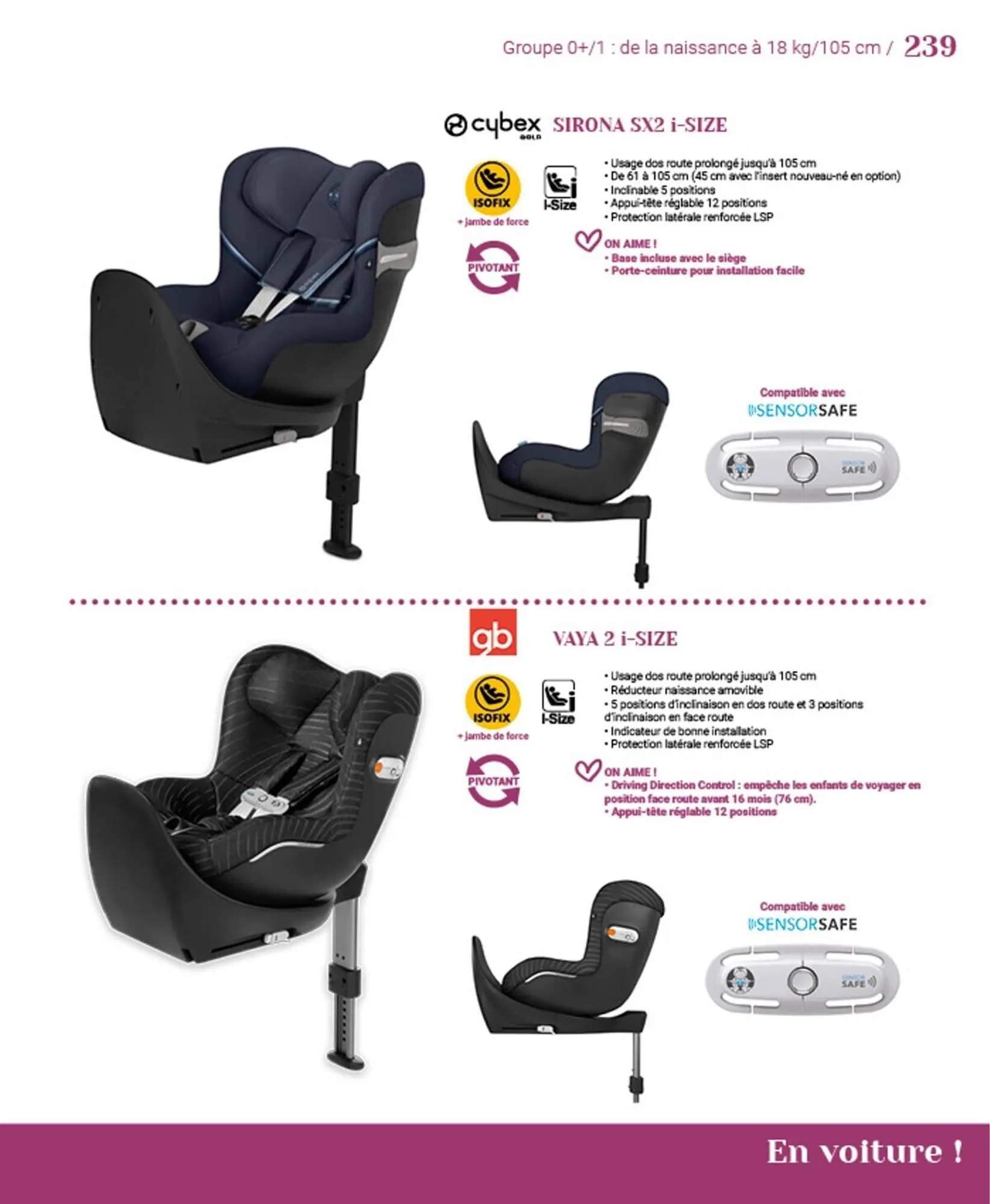 Catalogue autour de bébé du 31 mars au 31 janvier 2024 - Catalogue page 241