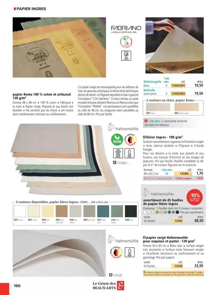 Catalogue Le Géant des Beaux-Arts du 6 janvier au 31 décembre 2025 - Catalogue page 58