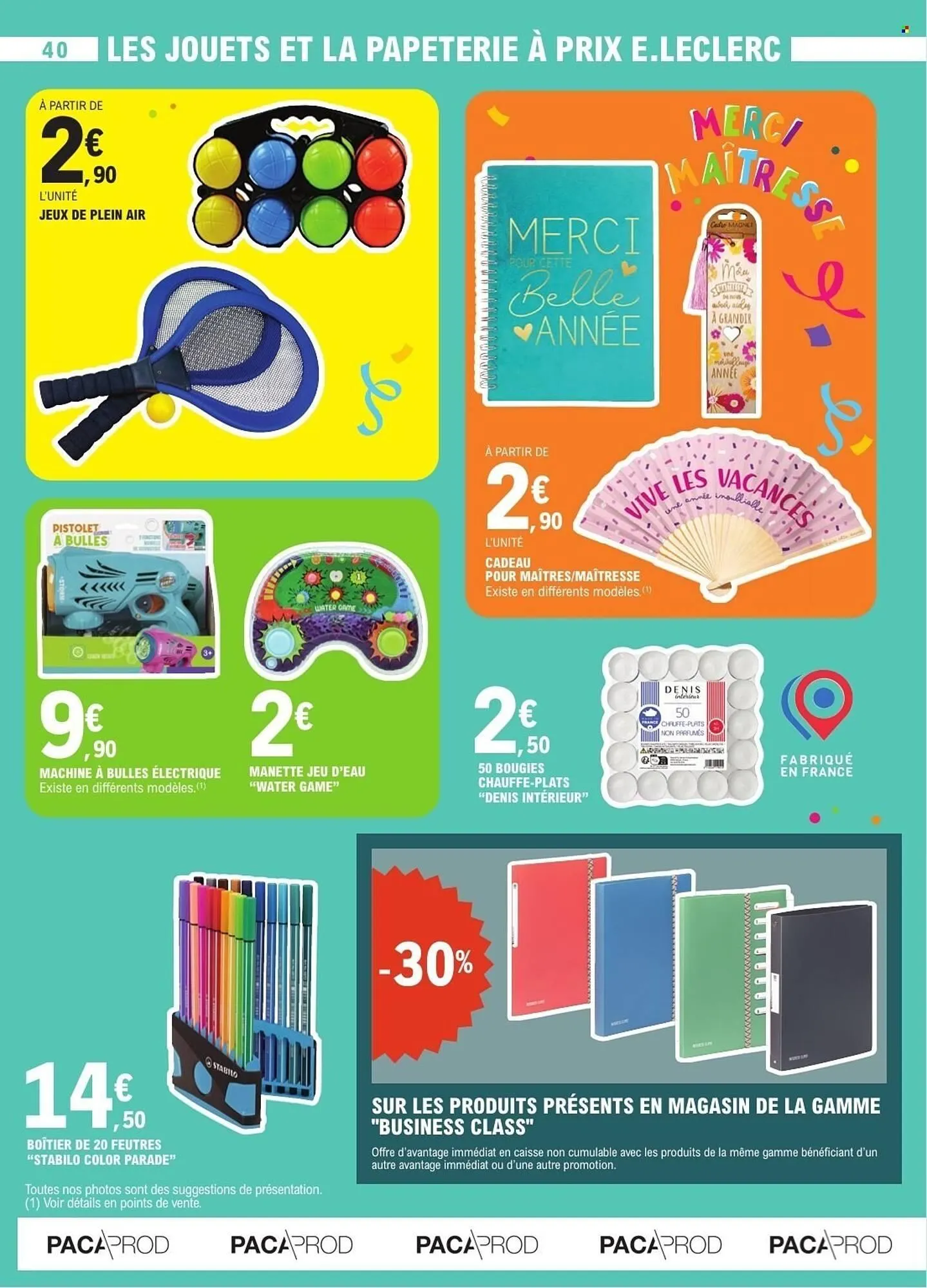 Catalogue E.Leclerc du 3 juin au 15 juin 2025 - Catalogue page 40
