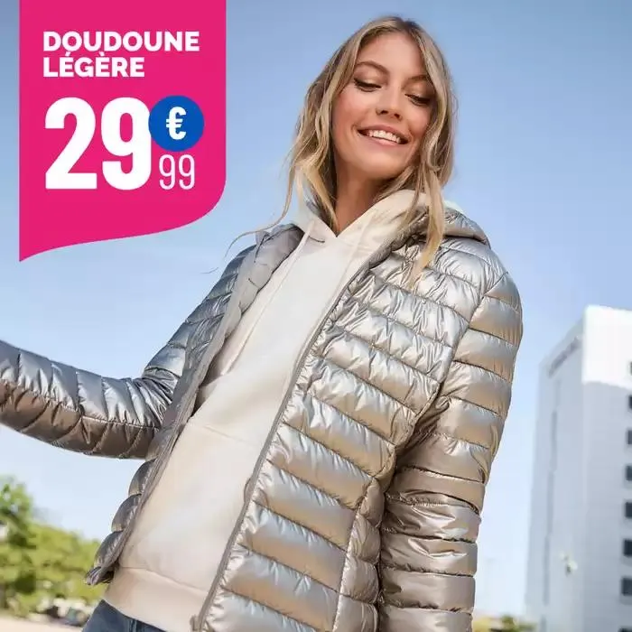 La doudoune légère qui a tout pour plaire ! - 1