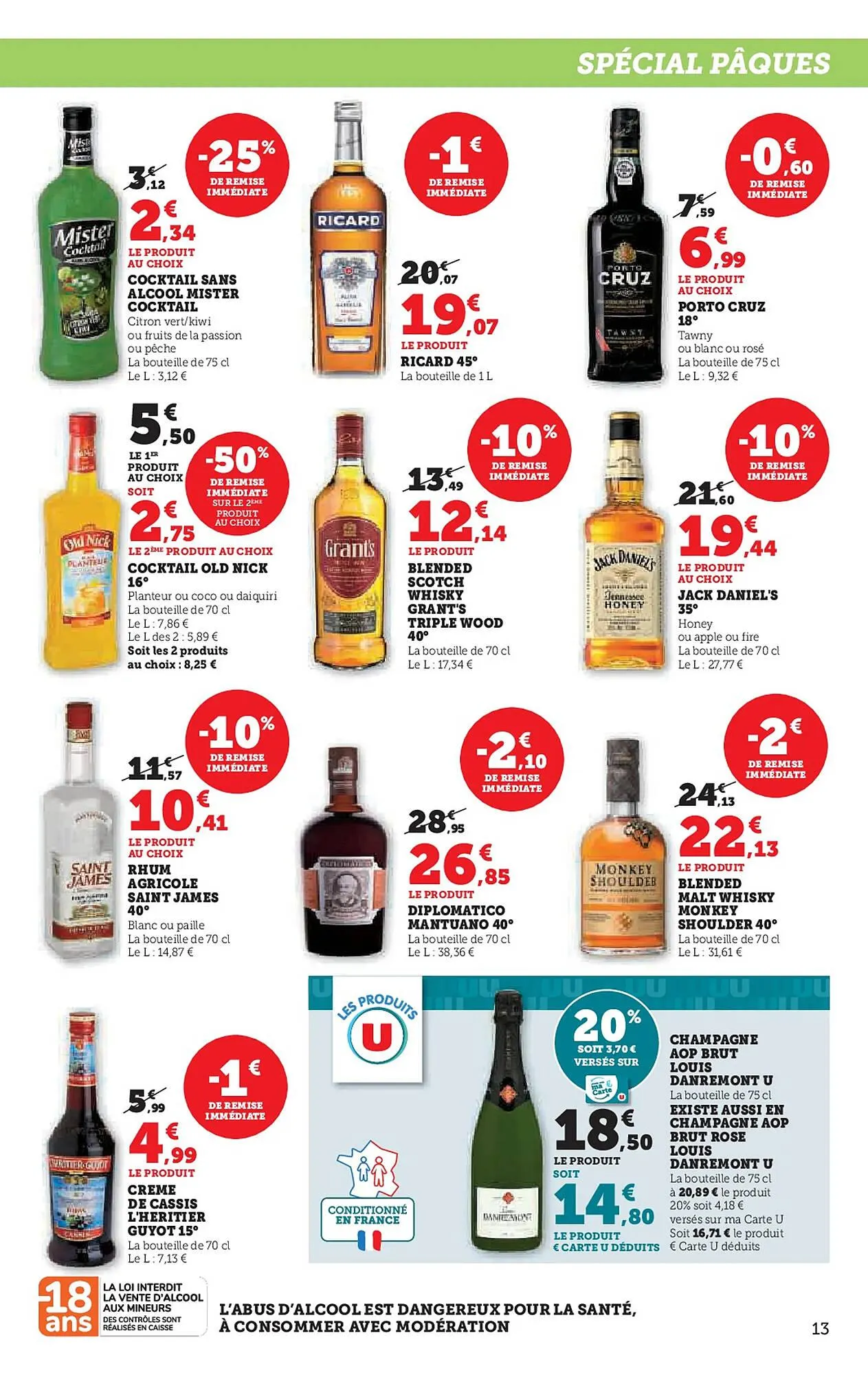 Catalogue Super U du 8 avril au 21 avril 2025 - Catalogue page 13