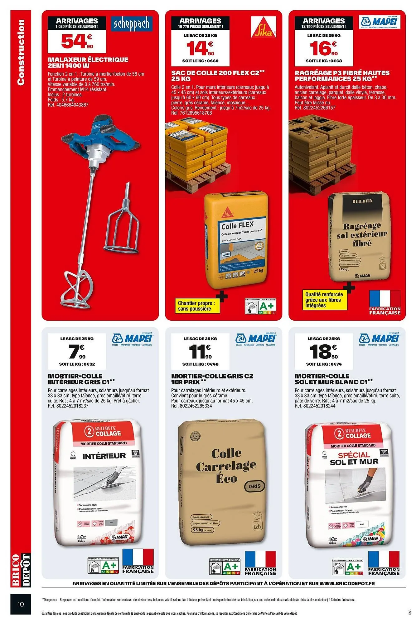 Catalogue Brico Dépôt du 4 juillet au 17 juillet 2025 - Catalogue page 10