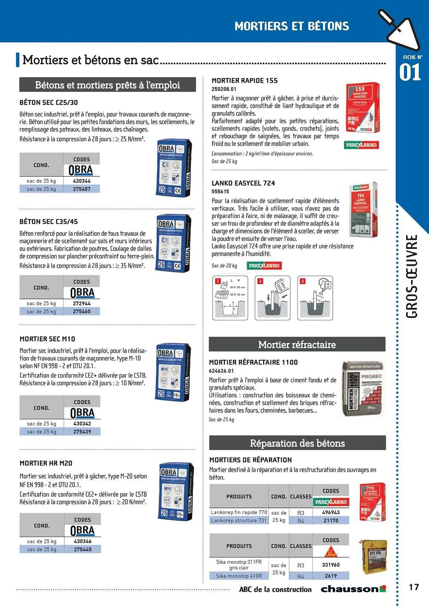 Catalogue Chausson Matériaux du 2 mai au 31 décembre 2025 - Catalogue page 19