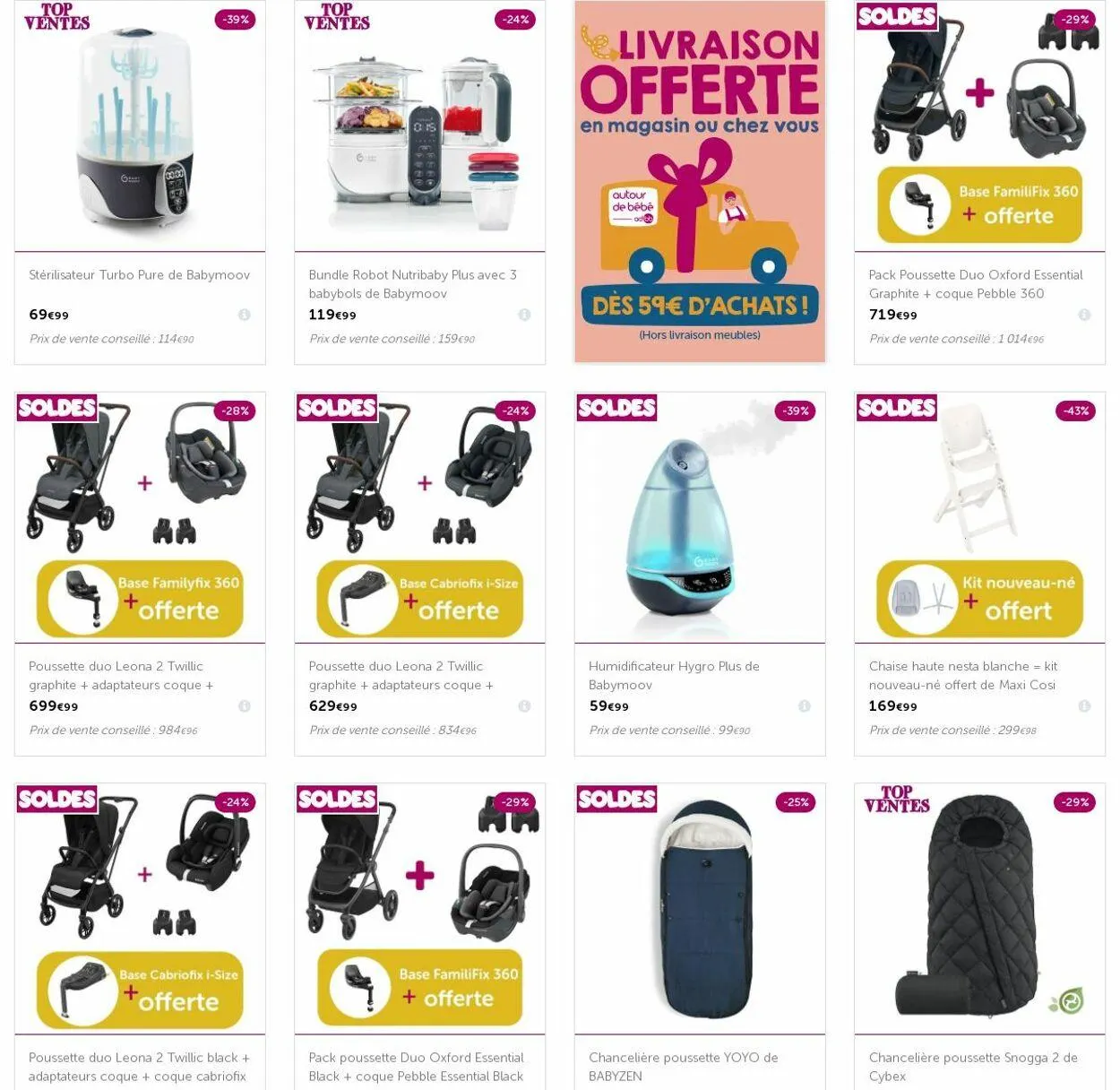 autour de bébé Catalogue actuel - 1