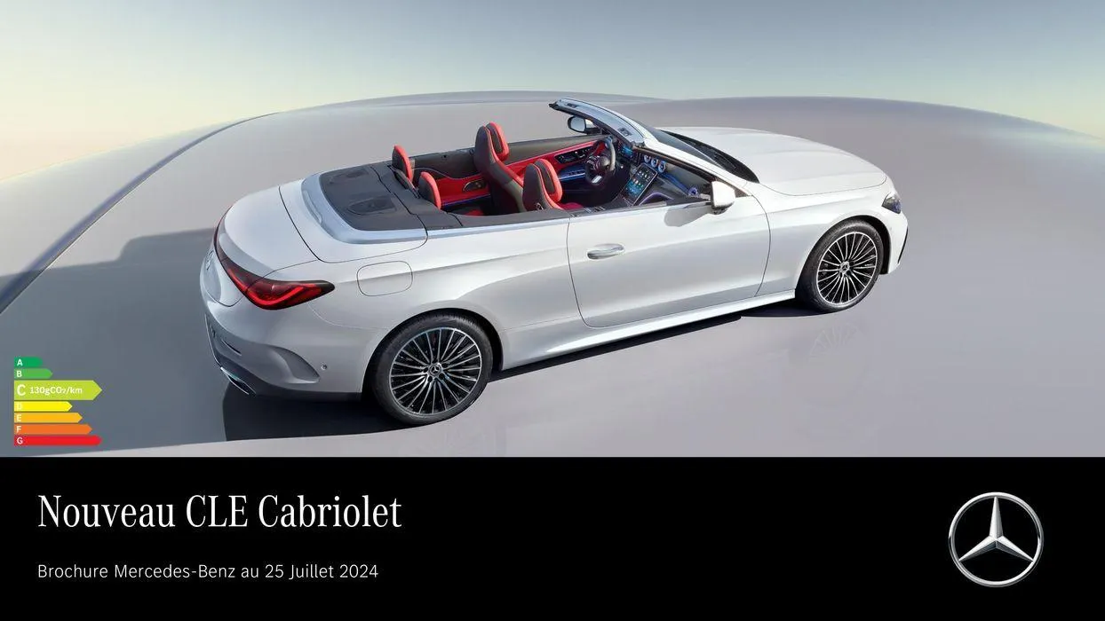 Nouveau CLE Cabriolet du 9 septembre au 31 août 2025 - Catalogue page 1