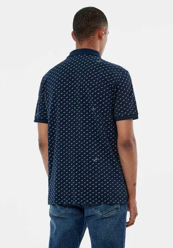 Polo bleu marine homme 100% coton