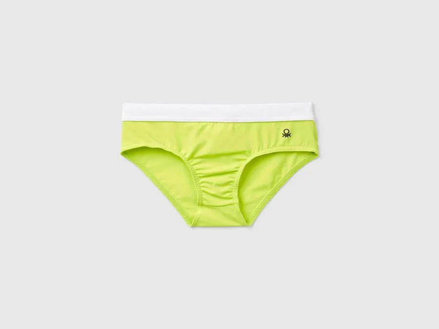 Slip de bain à cordon de serrage en ECONYL®