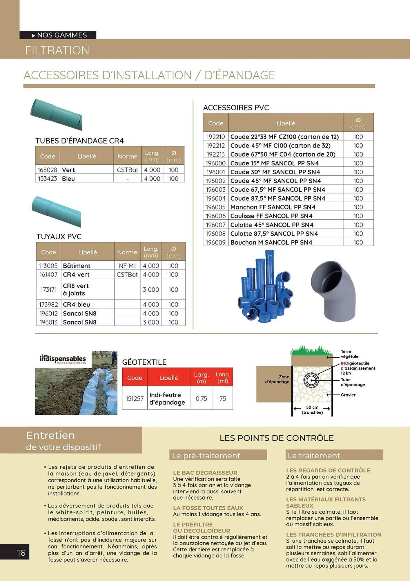 Catalogue Quéguiner du 1 janvier au 31 décembre 2026 - Catalogue page 16