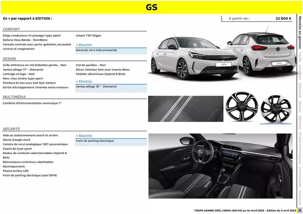Opel Corsa du 8 avril au 8 avril 2026 - Catalogue page 5