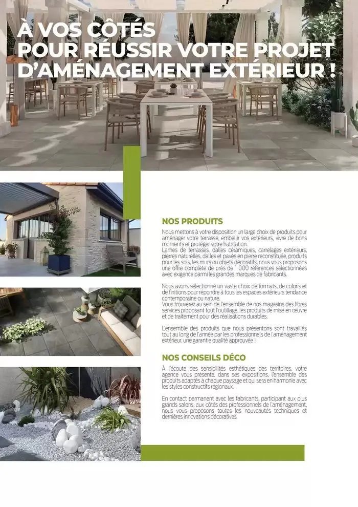 Aménagements Extérieurs 2025 du 26 mars au 31 décembre 2025 - Catalogue page 2