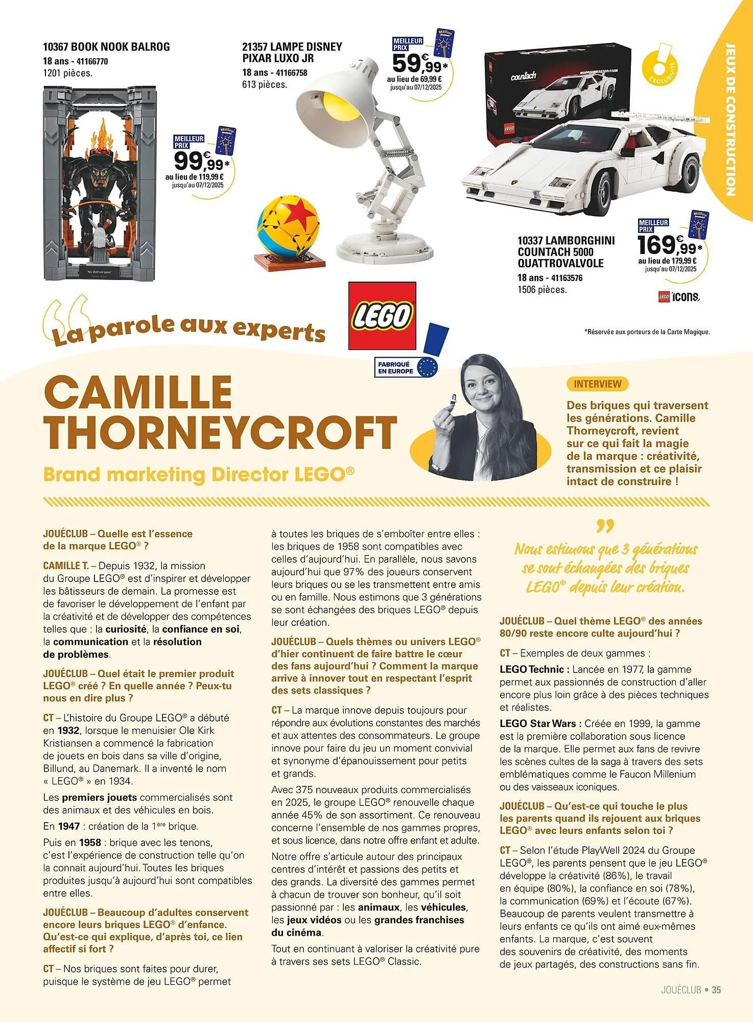 Catalogue JouéClub du 4 novembre au 31 décembre 2025 - Catalogue page 35