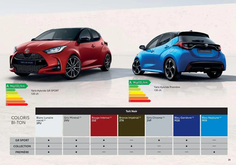 Toyota Nouvelle Yaris du 18 juin au 18 juin 2025 - Catalogue page 31