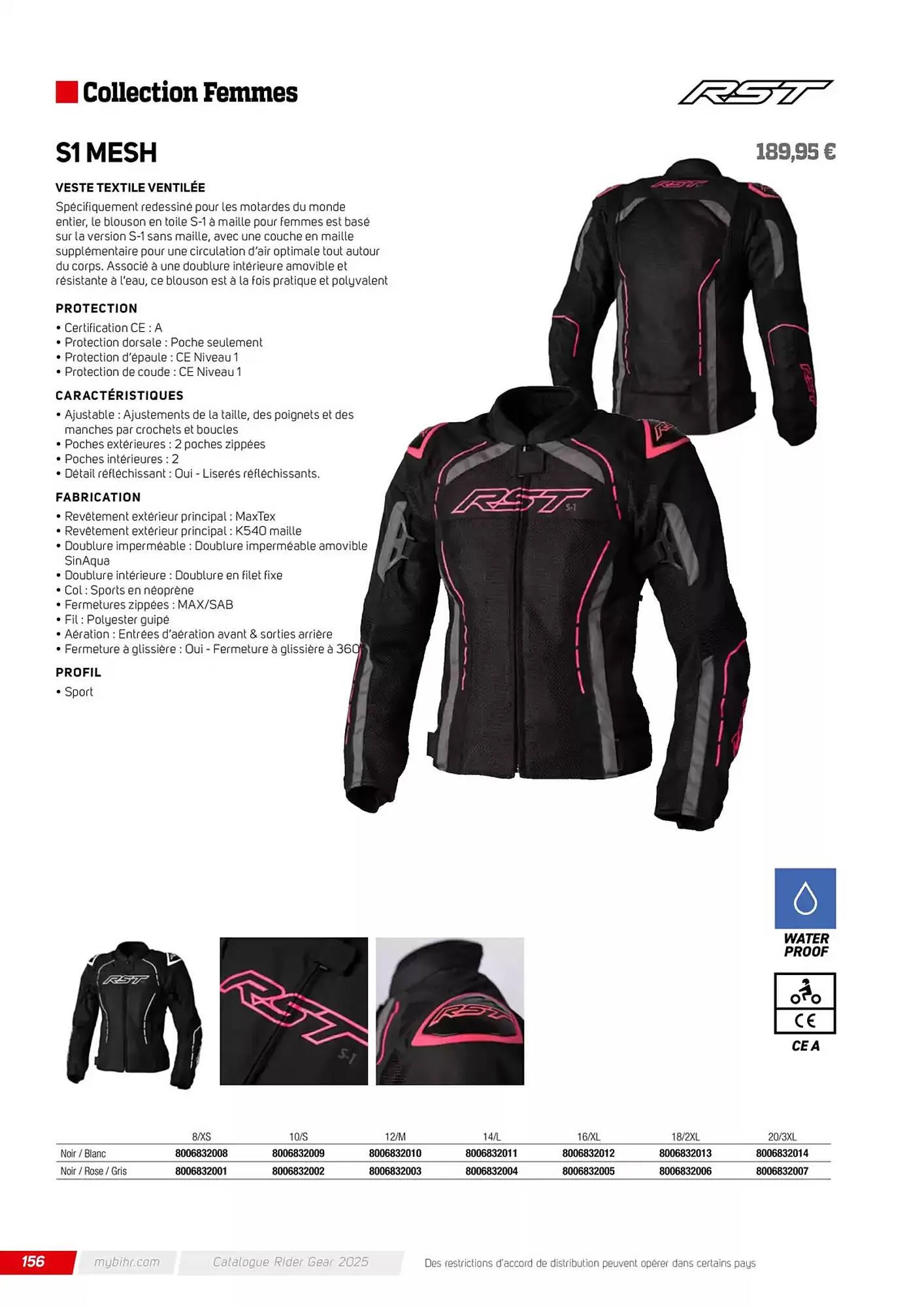 Catalogue Bihr du 12 décembre au 31 décembre 2025 - Catalogue page 156