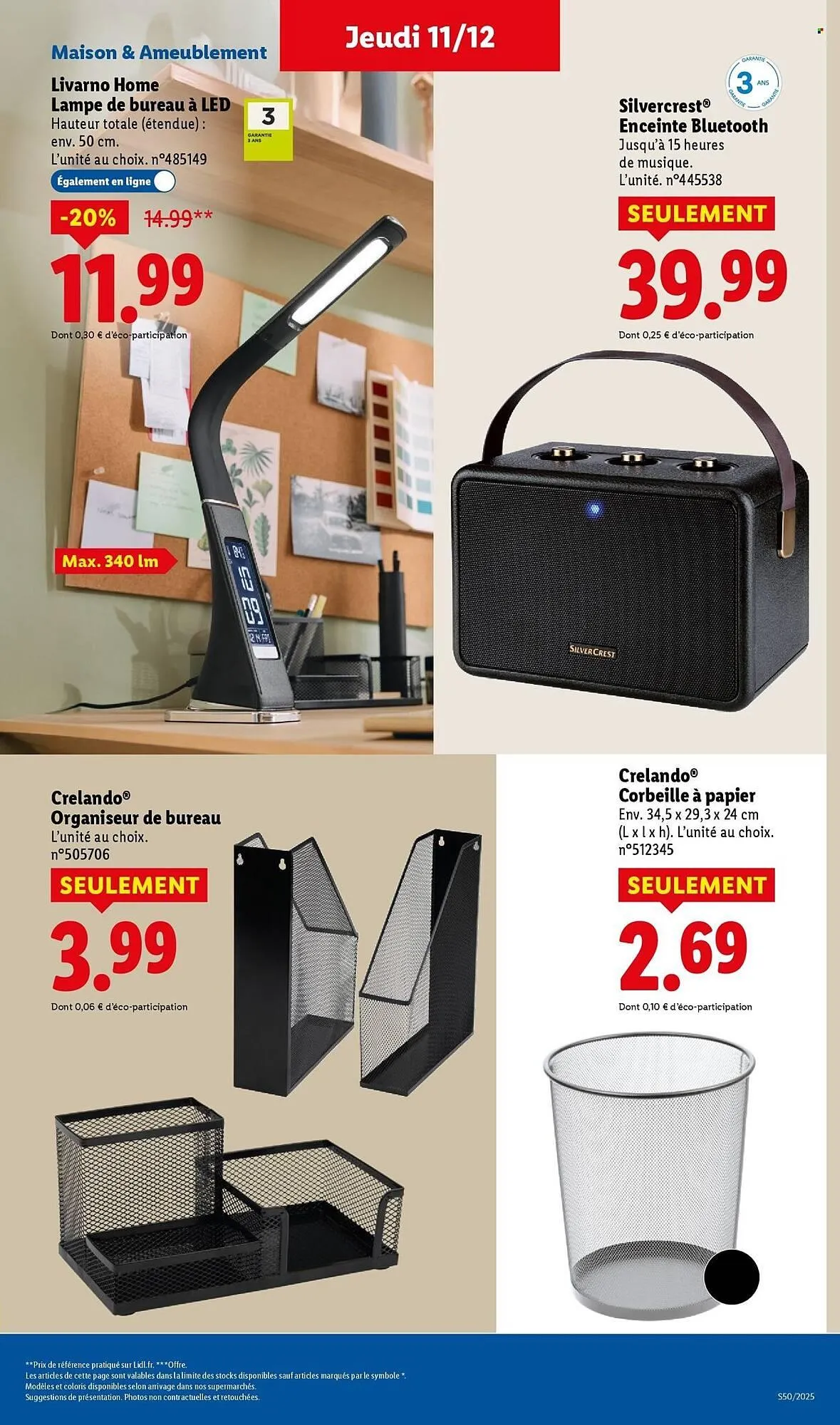 Catalogue Lidl du 8 décembre au 11 décembre 2025 - Catalogue page 29