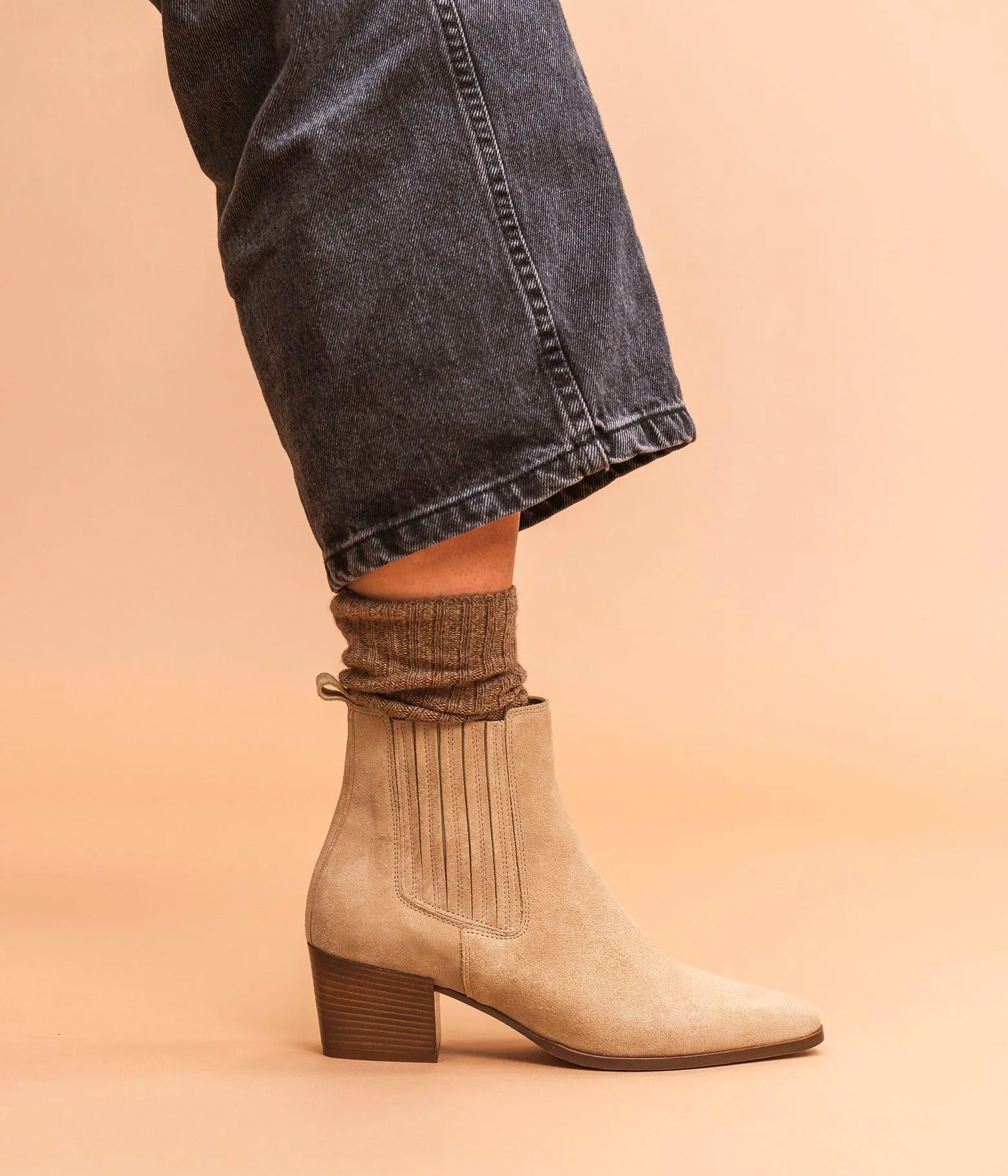 CHELSEA BOOTS MANDY BEIGE