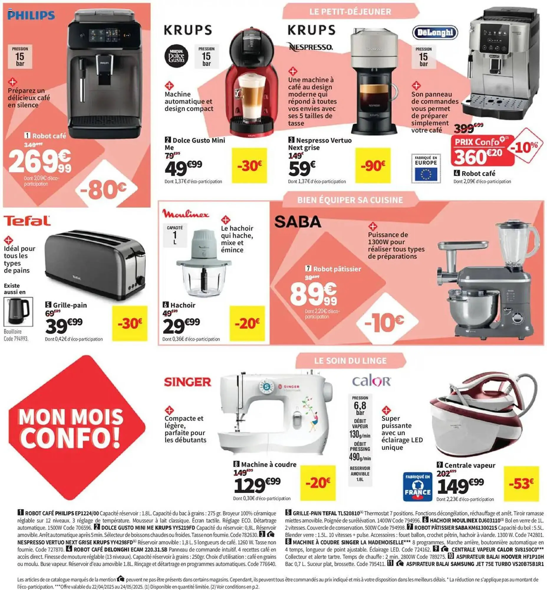 Catalogue Conforama du 22 avril au 26 mai 2025 - Catalogue page 38