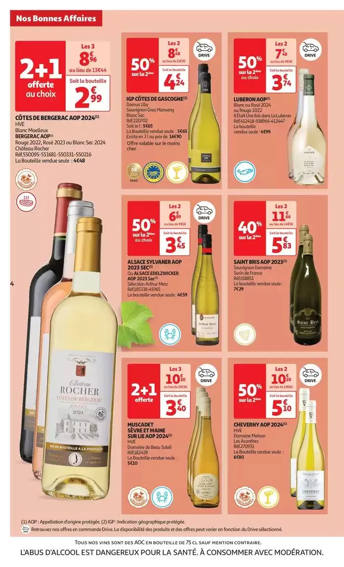 Foire aux vins : une sélection à prix modérés du 1 avril au 13 avril 2025 - Catalogue page 4