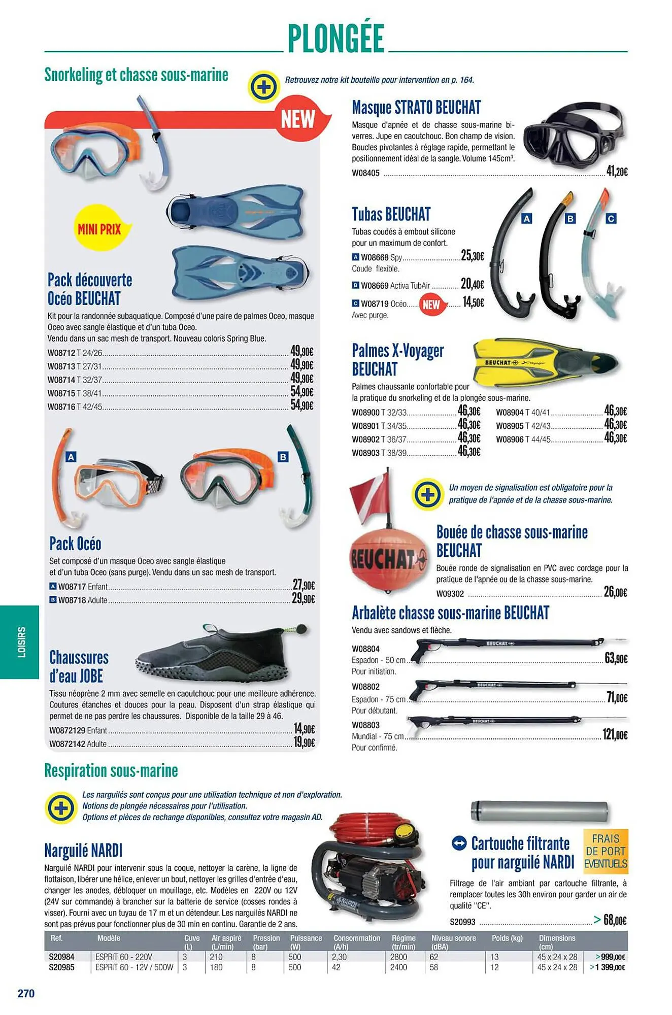 Catalogue Accastillage Diffusion du 1 mars au 31 décembre 2023 - Catalogue page 272