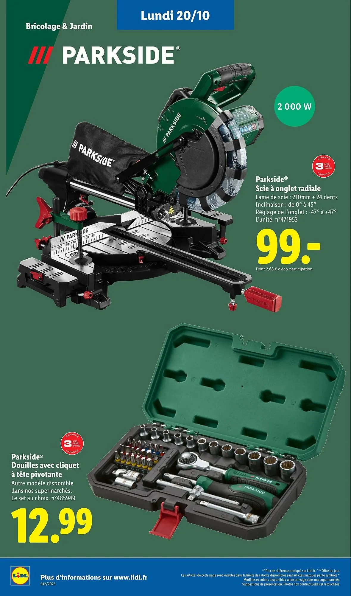 Catalogue Lidl du 16 octobre au 22 octobre 2025 - Catalogue page 60