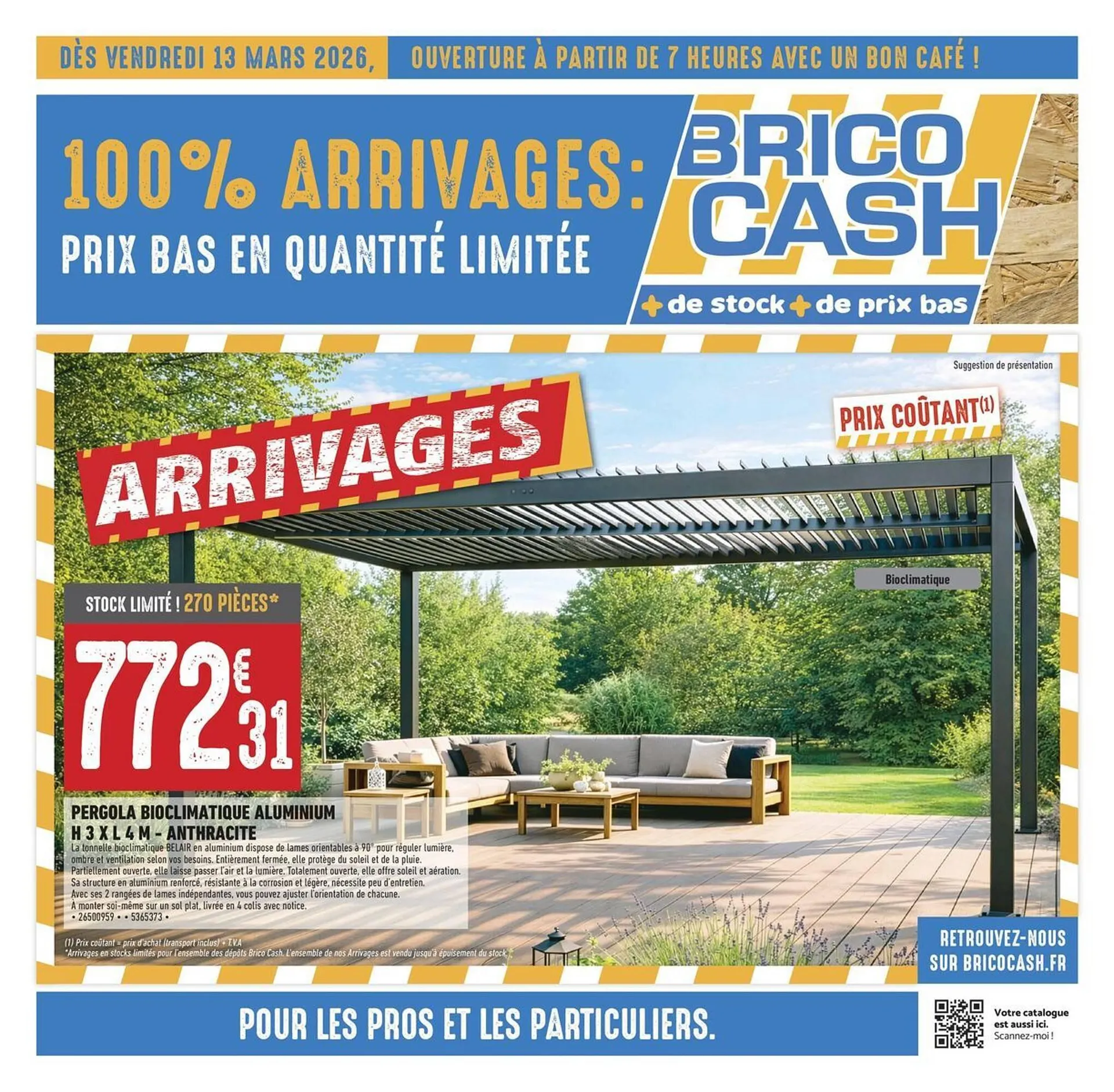 Catalogue Brico Cash du 13 mars au 26 mars 2026 - Catalogue page 1