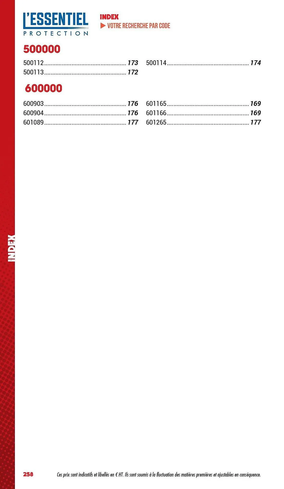 Catalogue Master Pro du 3 mars au 31 décembre 2025 - Catalogue page 260