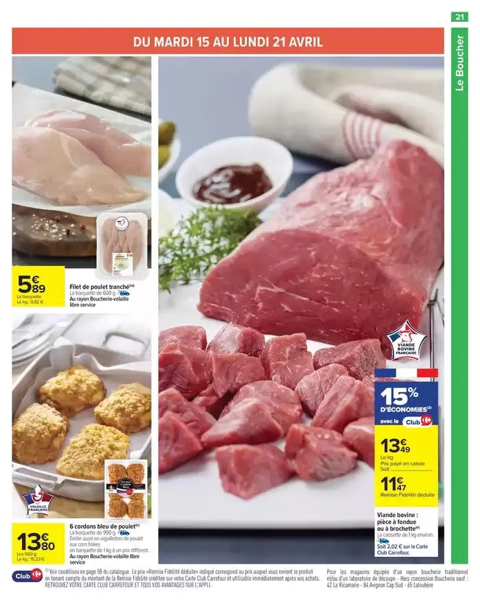 CRÊPES PARTY du 15 avril au 28 avril 2025 - Catalogue page 23