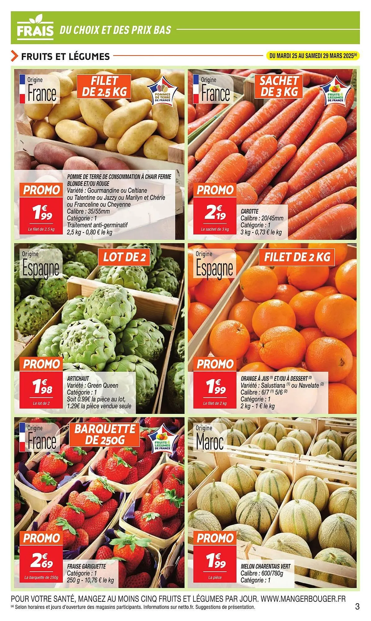 Catalogue Netto du 25 mars au 31 mars 2025 - Catalogue page 3