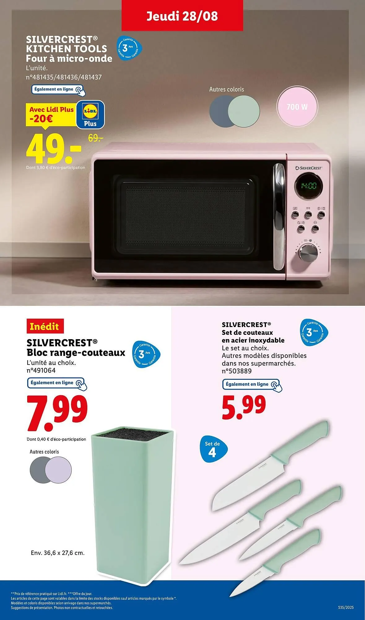 Catalogue Lidl du 28 août au 3 septembre 2025 - Catalogue page 44