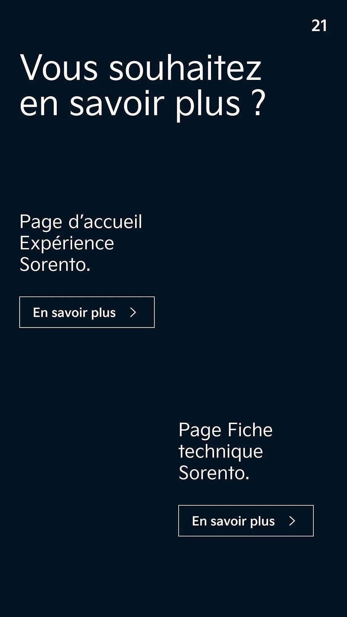 Catalogue KIA Sorento Hybride du 9 septembre au 31 août 2025 - Catalogue page 21