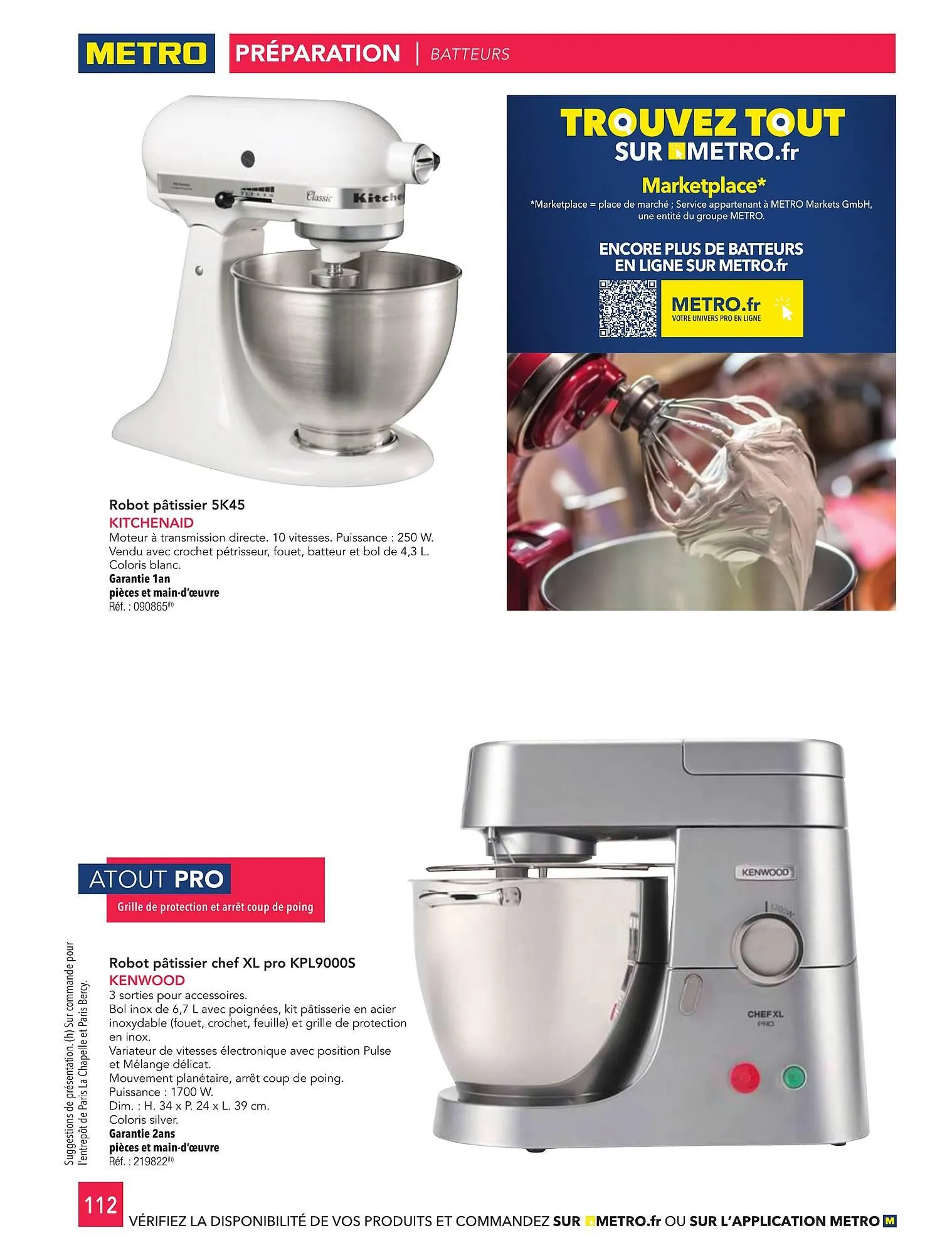 Catalogue METRO du 1 janvier au 31 décembre 2026 - Catalogue page 112