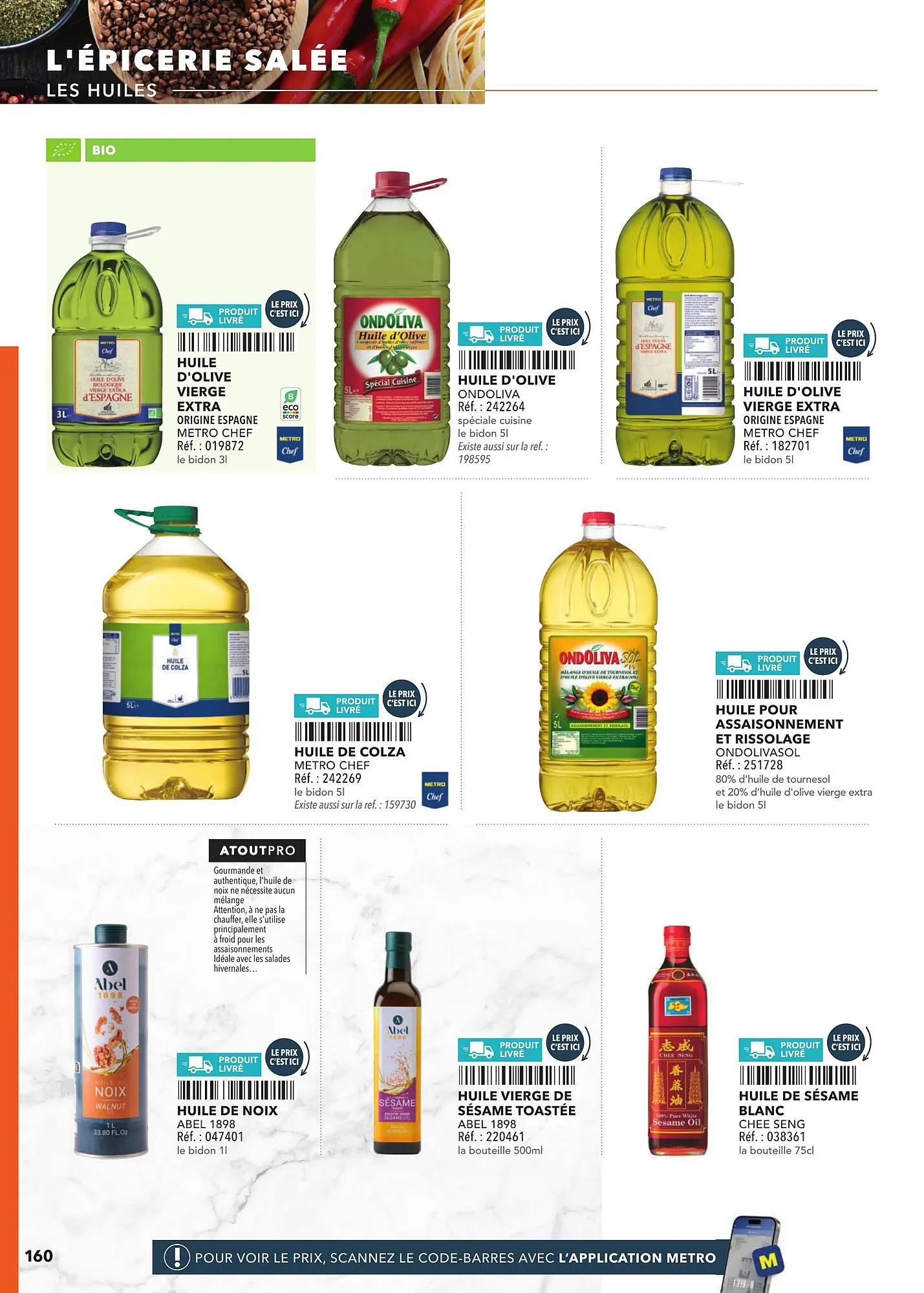 Catalogue METRO du 2 mars au 31 décembre 2025 - Catalogue page 160