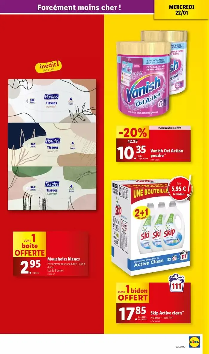 Lidl vous invite à un voyage culinaire en Asie avec leur gamme Vitasia! du 22 janvier au 28 janvier 2025 - Catalogue page 15