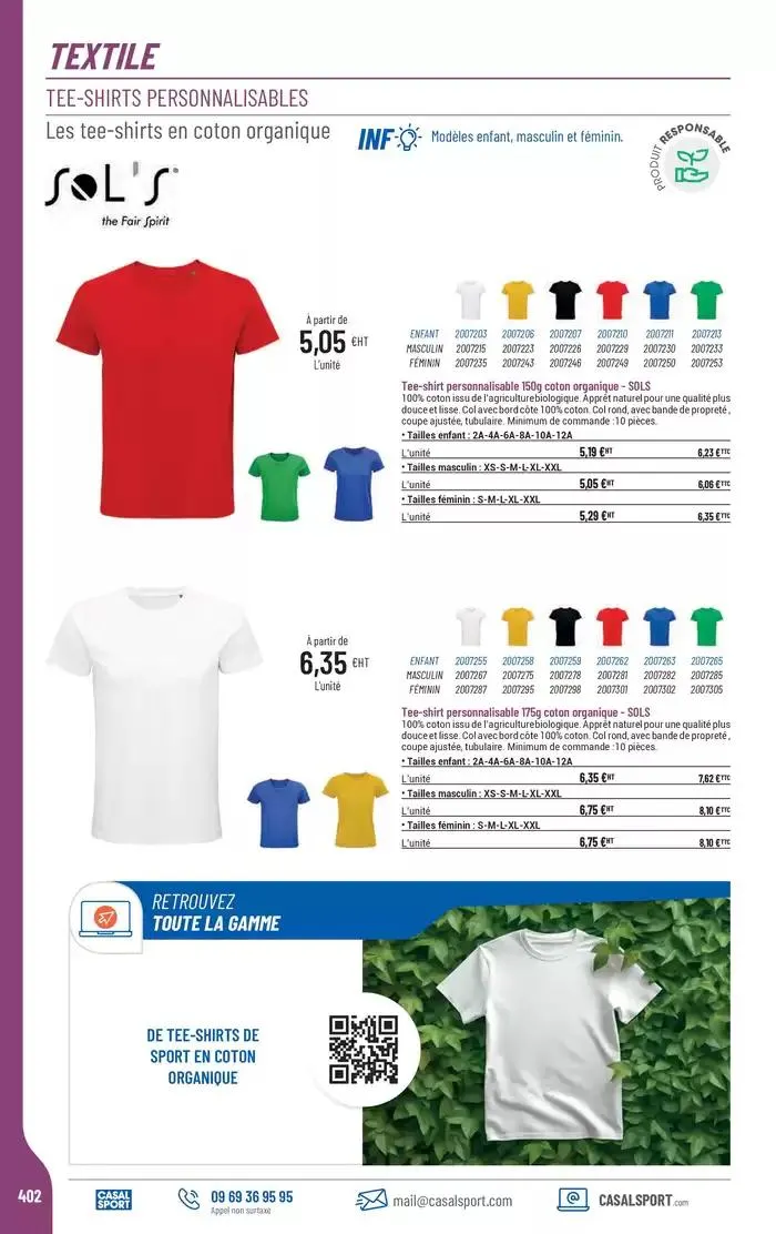 ÉQUIPEMENT SPORTIF du 6 mars au 31 décembre 2025 - Catalogue page 374