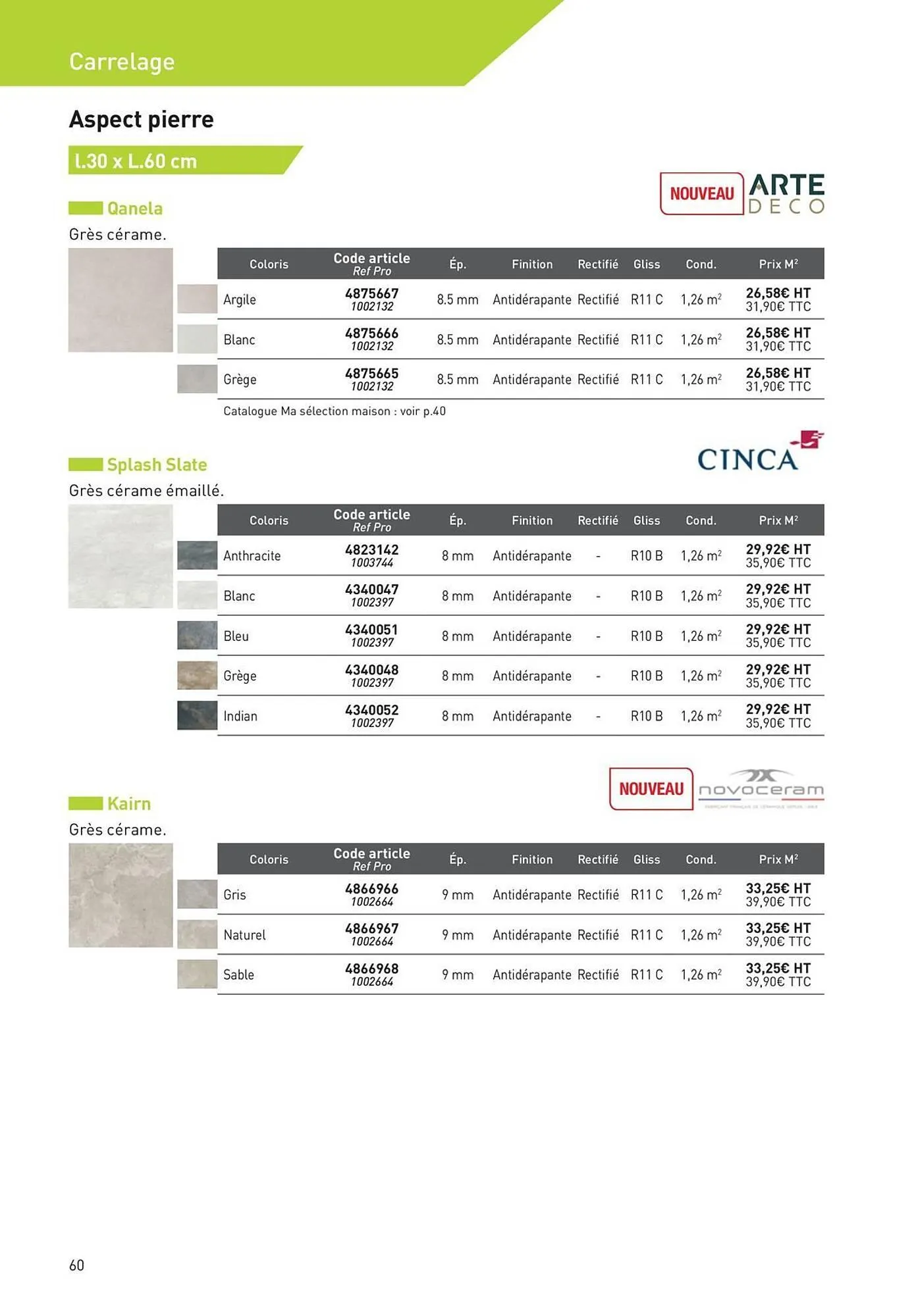 Catalogue Point P du 19 août au 1 janvier 2026 - Catalogue page 60
