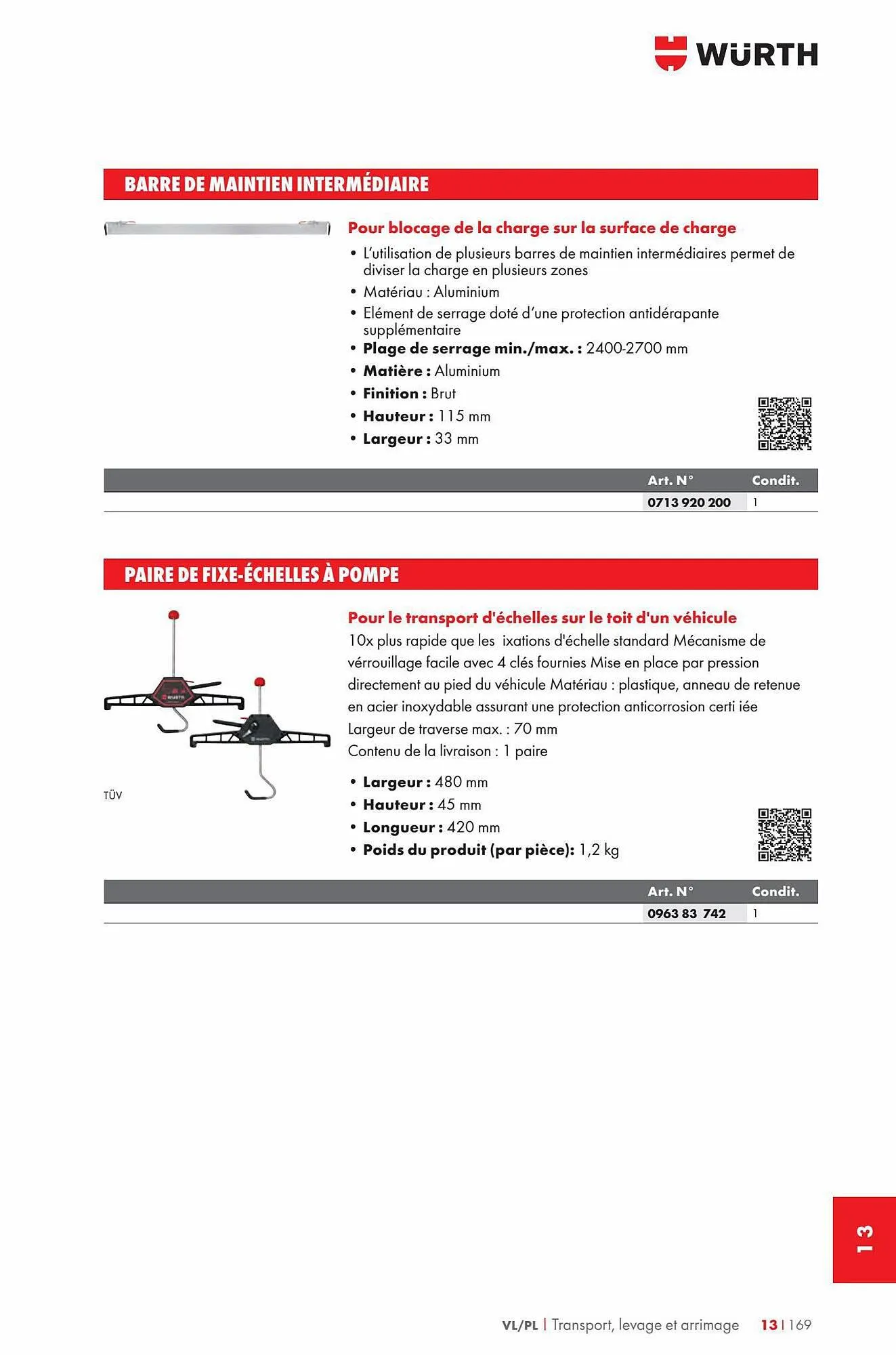 Catalogue Würth du 29 décembre au 31 décembre 2023 - Catalogue page 70