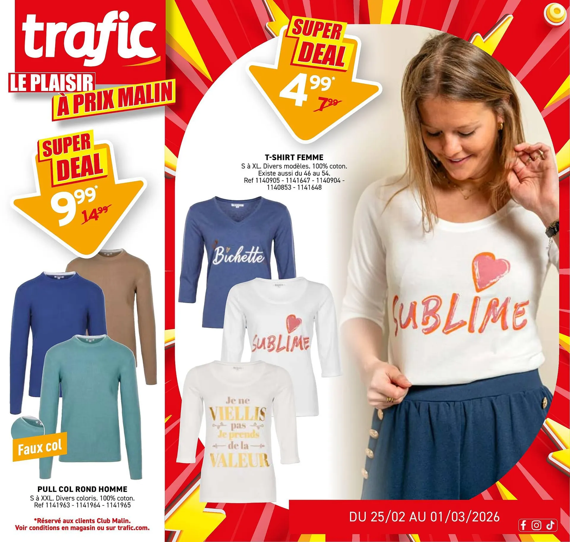 Catalogue Trafic du 25 février au 1 mars 2026 - Catalogue page 1