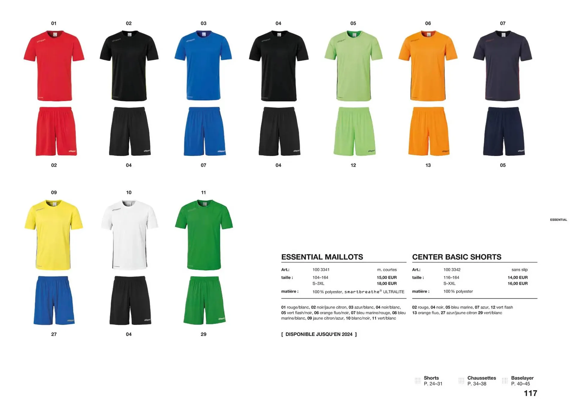 Catalogue Uhlsport du 1 mars au 31 décembre 2023 - Catalogue page 117