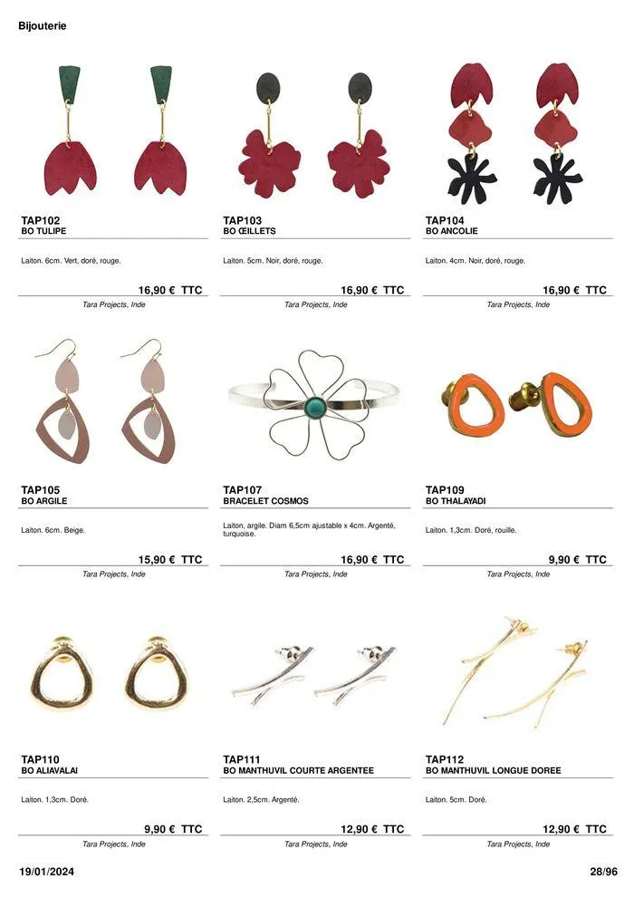 ARTISANAT . DéCORATION . MODE . JOUETS du 9 février au 31 août 2024 - Catalogue page 30