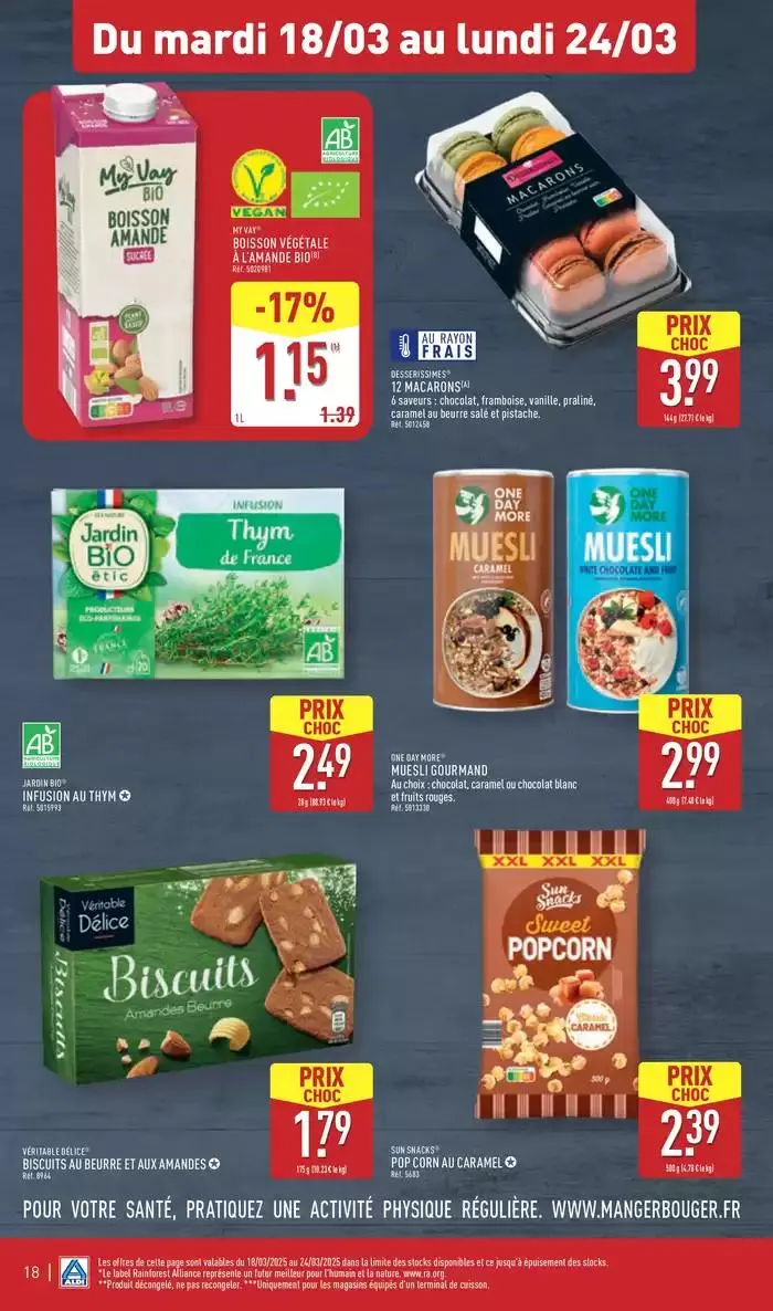 Arrivages marques Aldi à prix discount du 18 mars au 24 mars 2025 - Catalogue page 21