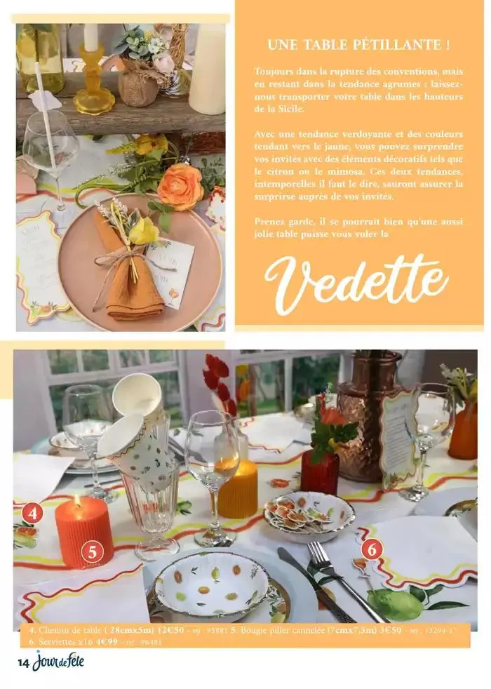 Magazine Mariage 2025 du 10 mars au 30 juin 2025 - Catalogue page 14